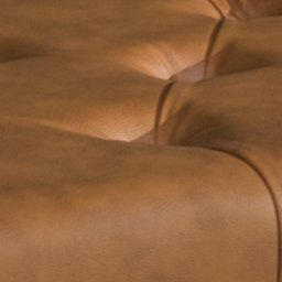 Recamier Calçadeira Apolo Corano Caramelo Solteiro 1,00m Base Madeira Pés Palito - 3