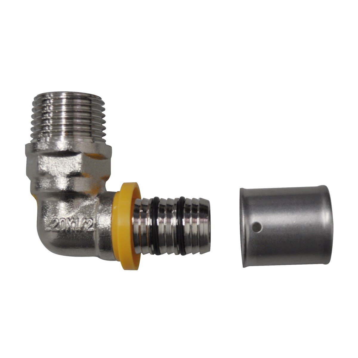 Joelho Cotovelo P/ Gás 16mm Rm 1/2'' Pex Multicamadas Astra - 1