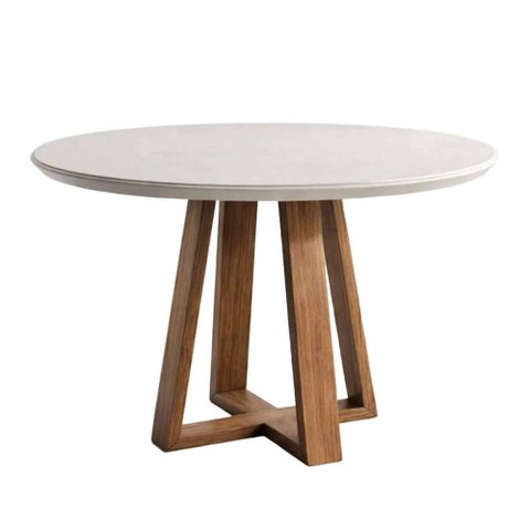 Conjunto de Jantar Mesa c/Vidro Bennett 4 Cadeiras New Ella - Caramelo