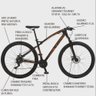 Bicicleta Toro Aro 29 Shimano Suspensão Freio a Disco 732 Colli - 2