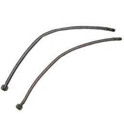 Engate Rabicho Monocomando Par Mangueira Agua Quente Fria Flexivel Misturador Pia Torneira - 1