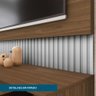 Painel para Tv Ripado Regência - Freijó/cinza - 4
