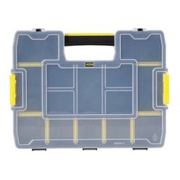 Maleta Plástica Simples para Ferramentas e Parafusos Stanley Cor Preto - 3