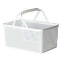 Ver imagem 1 de Cesto Retangular Línea com Alça Branco 40x27x20cm Paramount