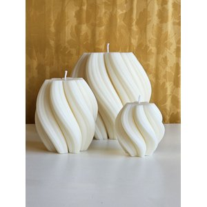 Vela Decoração Wave  - Tamanho P
