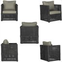 Ver imagem 5 de Mesa Centro e 4 Poltronas Madri Corda Náutica Estofado 8 Trama Original