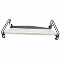 Ver imagem 2 de Nicho Prateleira 16 Cm X 49 Cm - Super Luxo C/suporte Preto