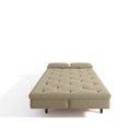 Ver imagem 7 de Sofá Cama 3 Lugares em Suede Tokio Yescasa