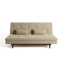 Sofá Cama 3 Lugares em Suede Tokio Yescasa - 5