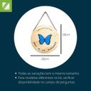 Ver imagem 4 de 3 Peças Quadro Decorativo Mosaico Arte Moderno Cor:borboletanatural