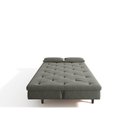 Ver imagem 7 de Sofá Cama 3 Lugares em Suede Tokio Yescasa