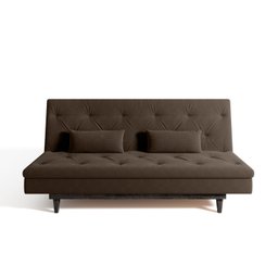 Sofá Cama 3 Lugares em Suede Tokio Yescasa - 5