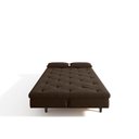 Ver imagem 7 de Sofá Cama 3 Lugares em Suede Tokio Yescasa