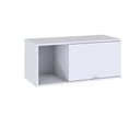 Ver imagem 2 de Armário Aéreo c/Nicho e Porta Basculante 35x80x35cm WLNP80 Branco Chess