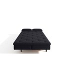 Ver imagem 7 de Sofá Cama 3 Lugares em Suede Tokio Yescasa