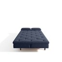 Ver imagem 7 de Sofá Cama 3 Lugares em Suede Tokio Yescasa