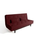Ver mais imagens de Sofá Cama 3 Lugares em Suede Tokio Yescasa