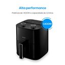 Ver imagem 3 de Fritadeira Air Fryer Elgin 3,5L Facilita Fry 1.400W Preta - 220V