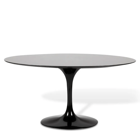 Mesa de Jantar Tulipa Saarinen Oval 244x122 Cm Laqueada Personal Decor