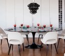 Ver imagem 2 de Mesa de Jantar Tulipa Saarinen Oval 244x122 Cm Laqueada Personal Decor