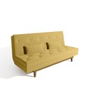 Ver imagem 4 de Sofá Cama 3 Lugares em Suede Tokio Yescasa