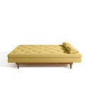 Ver imagem 6 de Sofá Cama 3 Lugares em Suede Tokio Yescasa