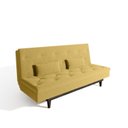 Ver imagem 6 de Sofá Cama 3 Lugares em Suede Tokio Yescasa