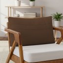 Ver imagem 1 de Almofada Decorativa Maia Cheia Fofinha com Zíper 36x60 Linho para Sofá Cama Poltrona Fibra Siliconad