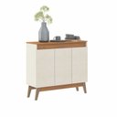 Ver imagem 3 de Aparador Buffet 3 Portas 91cm Treviso Soluzione Móveis