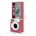 Ver imagem 2 de Lavanderia de Brinquedo Infantil Busan Branco Rosa