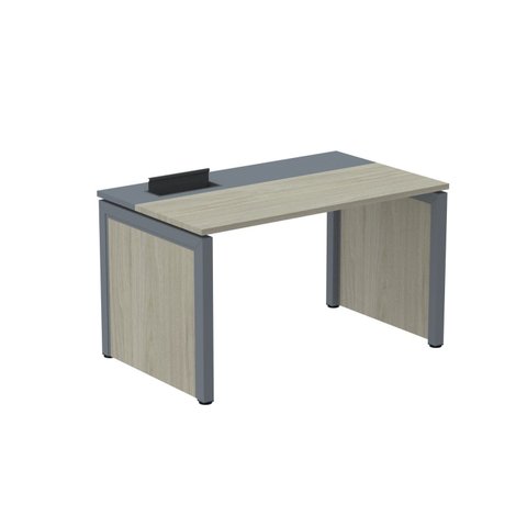 Plataforma Simples 110x792 PSCPP110/792/1 Pessoa 110cm Industrial Nogueira Casablanca e Grafito Bege