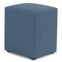 Ver imagem 1 de Puff Decorativo Sala de Estar Quadrado 36x47cm Linho Denim - Desk Design