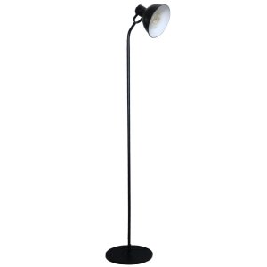 Luminária Chão Piso 1,6m Pedestal Coluna Gimpo Pf-05 Preto