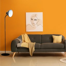 Luminária Chão Piso 1,6m Pedestal Coluna Gimpo Pf-05 Preto - 8