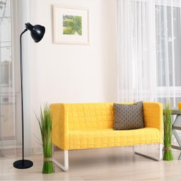 Luminária Chão Piso 1,6m Pedestal Coluna Gimpo Pf-05 Preto - 9