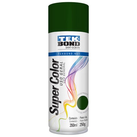 Spray Verde Escuro Uso Geral 350 Ml Tekbond