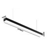 Luminaria Pendente Perfil Slim 45w 3000k Preto - Embuled - 2