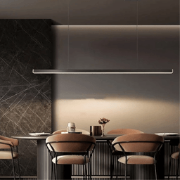 Luminaria Pendente Perfil Slim 45w 3000k Preto - Embuled - 3