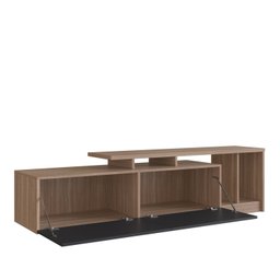 Rack para TV até 50 Polegadas com Rodape 2 Portas e Nichos Linea - 4