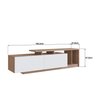 Rack para TV até 50 Polegadas com Rodape 2 Portas e Nichos Linea - 3