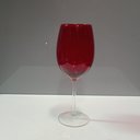 Ver mais imagens de Jogo 2 Peças Taça de Vidro 480ml Vermelho 22x8x8cm Vinho Água Espumante Bar