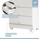 Ver imagem 2 de Cômoda de Bebê 100% MDF 4 Gavetas Soft Life
