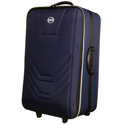 Mala Média 23kg Anac Rodinhas Resistente Village Viagem Rígida - Azul - 5