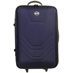 Mala Média 23kg Anac Rodinhas Resistente Village Viagem Rígida - Azul - 1