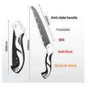 Ver imagem 2 de Serra de Poda Dobrável para Camping Dobrável Mão Ferramenta