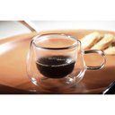 Ver imagem 4 de Conjunto 2 Xícaras Café Parede Dupla com Alça 100ml Bugatti