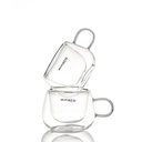 Ver imagem 3 de Conjunto 2 Xícaras Café Parede Dupla com Alça 100ml Bugatti