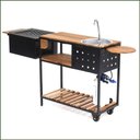 Ver imagem 1 de Churrasqueira Móvel Com Pia Completa (b-grill Cp 46)