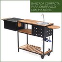 Ver imagem 4 de Churrasqueira Móvel Com Pia Completa (b-grill Cp 46)