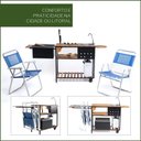 Ver imagem 7 de Churrasqueira Móvel Com Pia Completa (b-grill Cp 46)